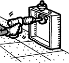 電動油圧式パンチャー（フリータイプ） 使用例