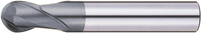 MRCシリーズ超硬ボールエンドミル 焼ばめ用・2枚刃/スタブタイプ MRC-SH-HBEM2B