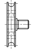 アイドラーナロータイプ おねじ付
