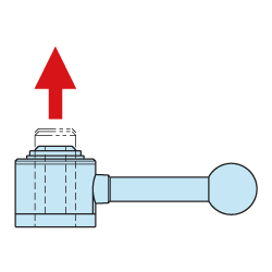 押し出しクランプ