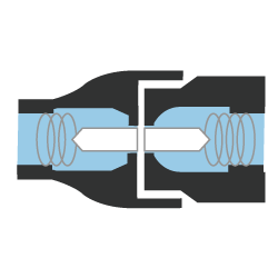 両路開閉型(エアレス型)