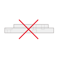 サブプレートなし