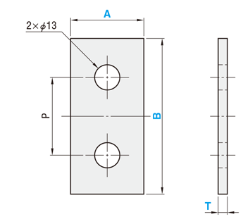 角形ディスタンスプレート用シム 