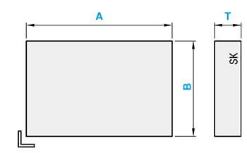 仕上げプレート-SK材- 