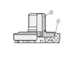 アダプタ付きベル型真空パッド　－プレス間搬送機向け－／構成部品単体 