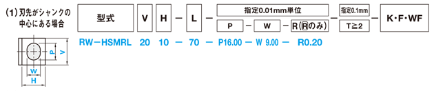 ブロックパンチ　-HWコート処理-シャンク(取付部)形状　タップ付 