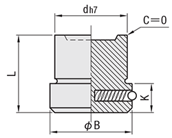 プレート側交換タイプ用アウトサイドリング 