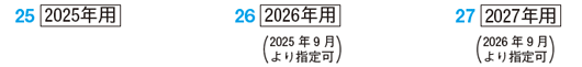 ダイカスト用デートマーク -レギュラータイプ- 