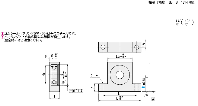 日本精器 アルミチューブシリンダ 40×1000 BN-6105-S-40-B-1000 1本