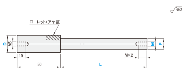 検査治具用めねじピン:関連画像