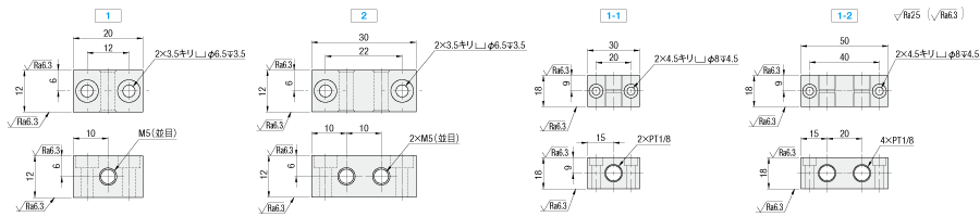 ノズル用ターミナルブロックタイプ：関連画像