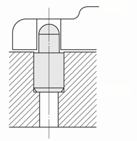 位置決めピン　小頭球面タイプ　－圧入－:関連画像