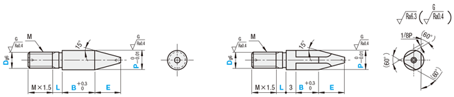 フィードピン　ストレート　－おねじ－:関連画像