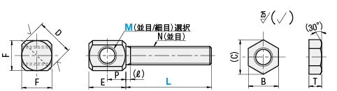 型番 | 調整ねじ用ブラケット ボルトタイプ | ミスミ | MISUMI-VONA 