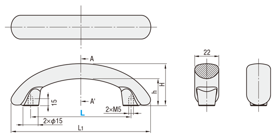 デザイン取手　めねじタイプ:関連画像