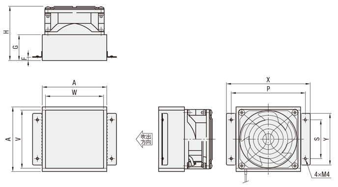 装置用準ヘパフィルタユニット（クリーン排気ユニット）:関連画像