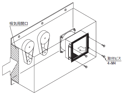 装置用準ヘパフィルタユニット（クリーン排気ユニット）:関連画像