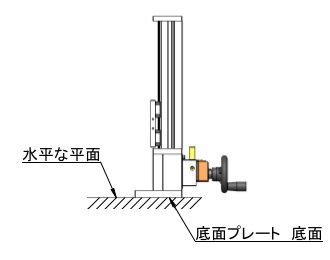 取付方法 ハンドル下