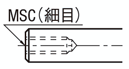 シャフト　片端めねじタイプ 関連画像4_追加工詳細