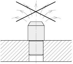 位置決めピン　大頭テーパ　－非磁性タイプ－　圧入:関連画像