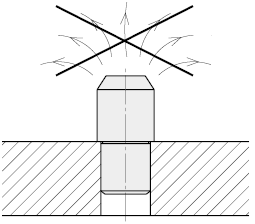 位置決めピン　大頭テーパ　－非磁性タイプ－　めねじ:関連画像