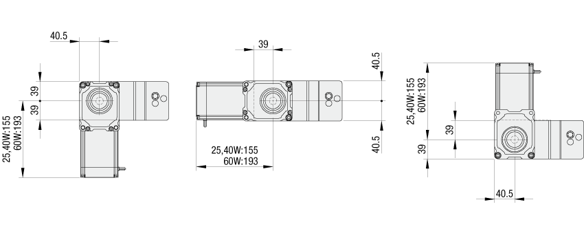 アタッチメント付きプラコンビチェーンコンベヤ JVシリーズ ヘッド駆動（直交軸）