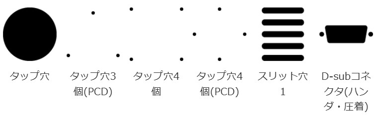ゆ　804040天板穴 ユアサプライムス.com｜工場扇用 スタンド用交換脚ゴム(1ヶ