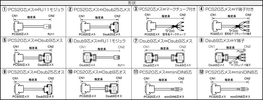 キーエンス Vt3 Vt2対応ケーブル カスタムno 指定タイプ ミスミ Misumi ミスミ