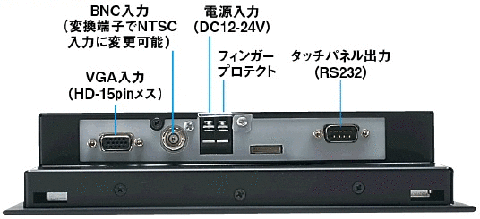 PCFP-MV2G10TR-2-R | 10.4インチモニタ XGA USB/RS232対応 （LEDバックライト） ﾏｼﾝﾋﾞｼﾞｮﾝﾓﾆﾀ |  ミスミ | MISUMI(ミスミ)