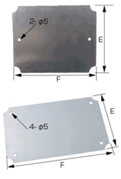 KBOXDS-AG-0825-1 | 【穴加工対応】プラスチック 固定サイズボックス