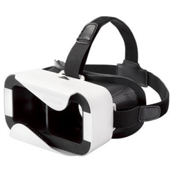 P Vrgr01wh Vrゴーグル 眼鏡対応 ホワイト P Vrgr01wh エレコム Misumi Vona ミスミ