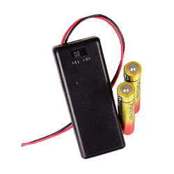 ハンディ携帯LED照明乾電池2こ3Vと黒ボックス単３電池8こ12V超明るい