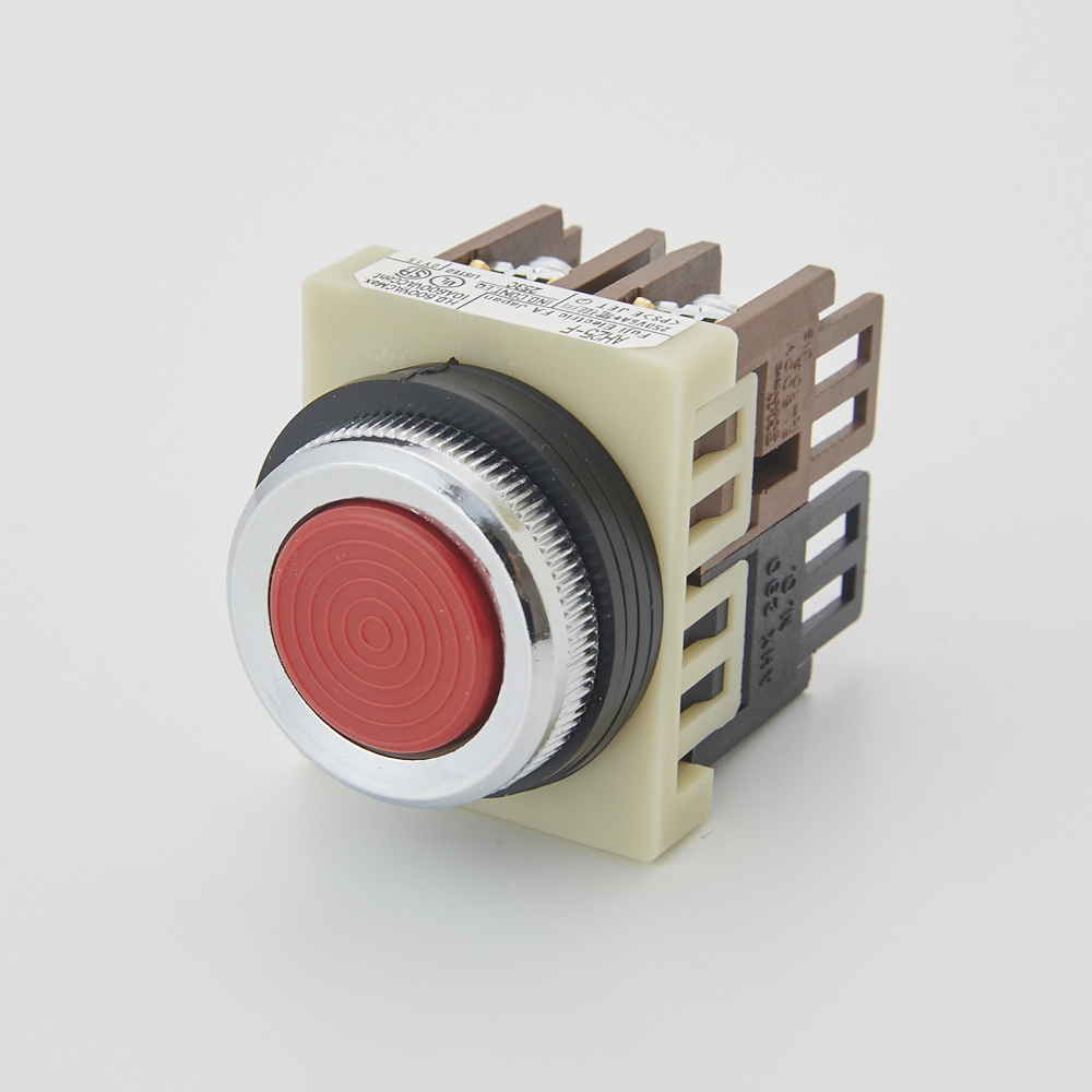 Seliwirkt 3個 赤色LED 16mm押しボタンスイッチ、12V   24V 5A セルフロックプッシュボタンスイッチ、IP67防水 金