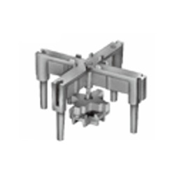 SLDNシリーズ角形表示灯 集合密着取付用金具 SLD-F30