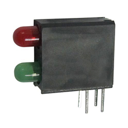 キングブライト Ledインジケータ 緑 赤 直角 40 2色 スルーホール実装 ｋｉｎｇｂｒｉｇｈｔ Misumi Vona ミスミ