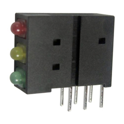 キングブライト Ledインジケータ 緑 直角 70 3色 スルーホール実装 ｋｉｎｇｂｒｉｇｈｔ Misumi Vona ミスミ