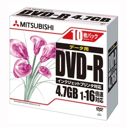 DHR47JPP10 | PCデータ用DVD-R | 三菱化学メディア | MISUMI-VONA 