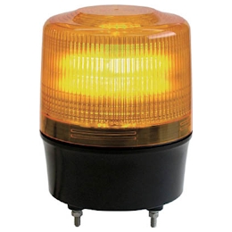 NIKKEI ニコトーチ120 VL12R型 LED回転灯 120パイ 黄