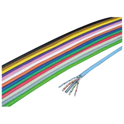 日本製線 Cat6UTPケーブル 0.5-4P NSGDT6 WH 300m-eastgate.mk