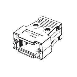 Dサブコネクタ組立式フード 形XM2S