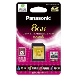RP-SDWA08GJK | SDカード | Panasonic | MISUMI(ミスミ)