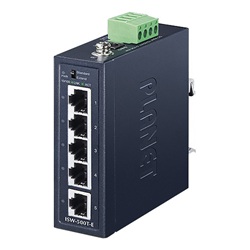 コンパクト産業用5ポート10/100TXイーサネットスイッチ ISW-500T-E ISW-500T-E