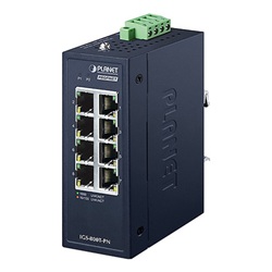 コンパクト産業用8ポート10/100/1000T PROFINETスイッチ IGS-800T-PN IGS-800T-PN