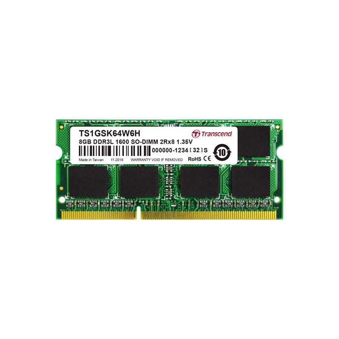 DDR3-1600 SO-DIMM 8GB | トランセンド | MISUMI-VONA【ミスミ】