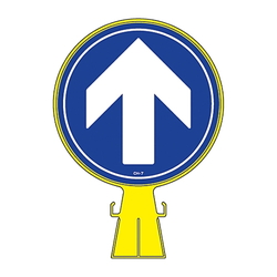 61 3428 26 コーンヘッド標識 上矢印 アズワン Misumi Vona ミスミ