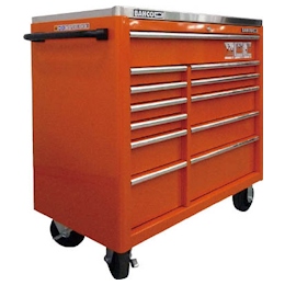 K1475kxl12psptss バーコ 複合2列12段引き出し ロールキャブ バーコオレンジ ステンレス天板 バーコ Misumi Vona ミスミ