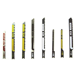 X28115 | B/D ジグソーブレード8本組 ｼﾞｸﾞｿｰﾌﾞﾚｰﾄﾞ | BLACK