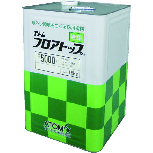 コンクリート床用塗料 フロアトップ#5000 | アトムハウスペイント