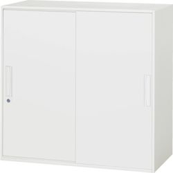 ダイシン 壁面収納庫 3枚引戸型 上下兼用w800 ホワイト V845 09ts ダイシン Misumi Vona ミスミ