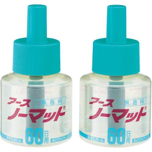 120113 ノーマット取替えボトル60日用無香料2本入り アース製薬 Misumi Vona ミスミ